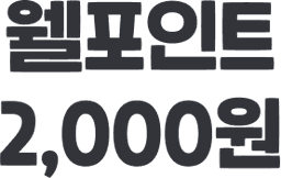 웰포인트 2,000원