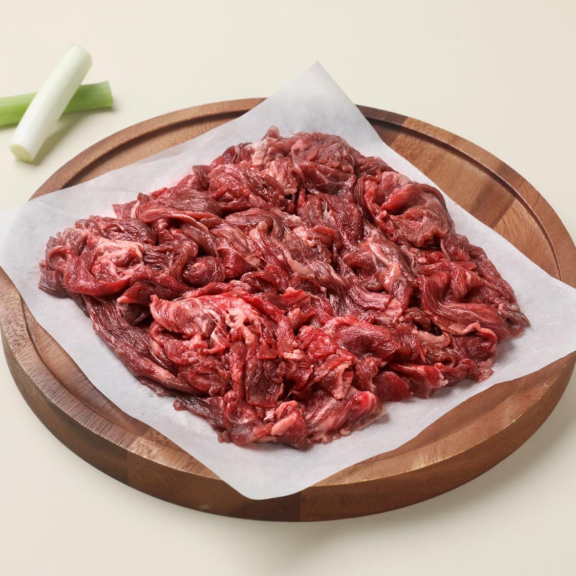 보리愛 한우 실속정육세트 1호 (불고기500g x 2개)