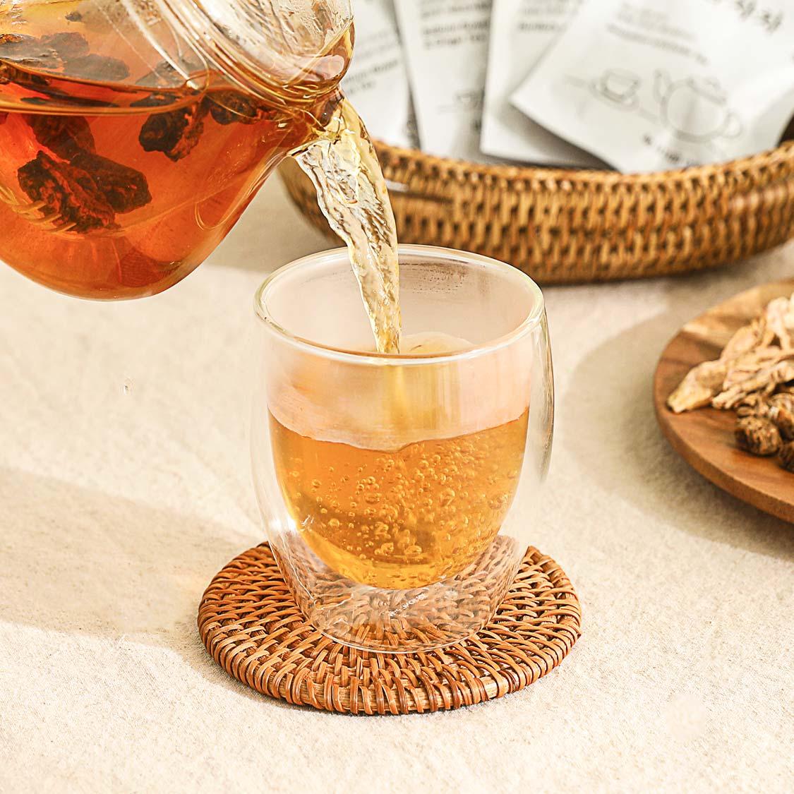 순수차 선물세트 4종 (43개입) + 우엉차티백1개+양꿀 10g*15포 추가증정