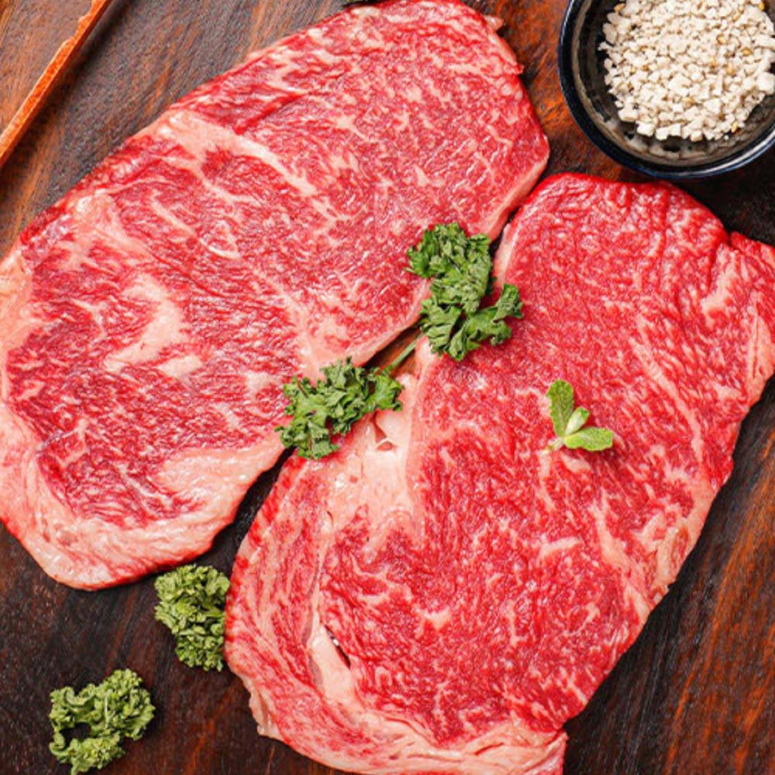 영암매력한우 1등급 이상 한우채끝 220g