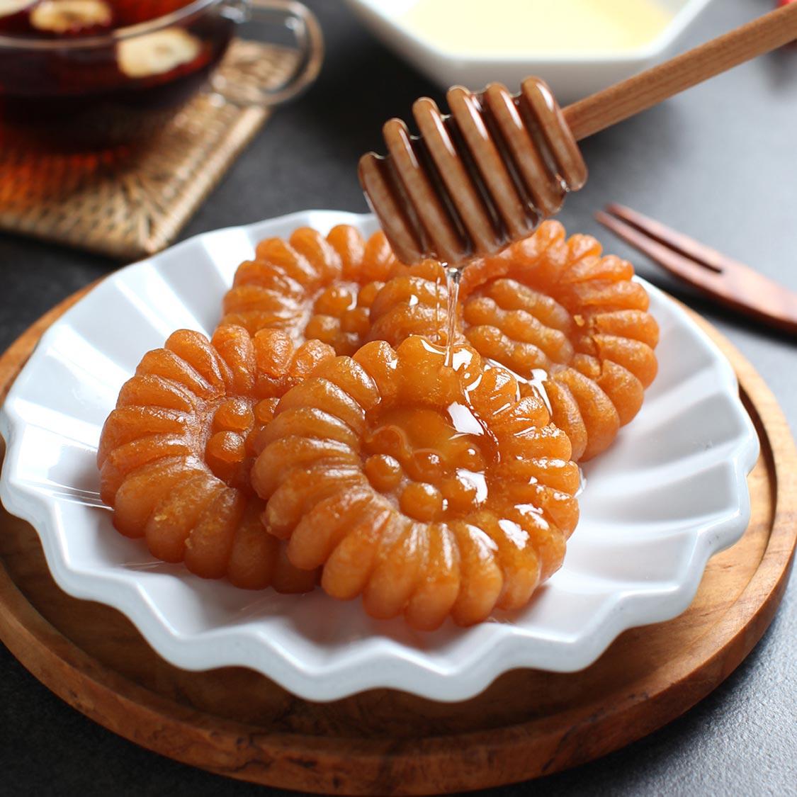 아카시아벌꿀 호박찹쌀 약과+고구마 약과 (1kg+1kg)