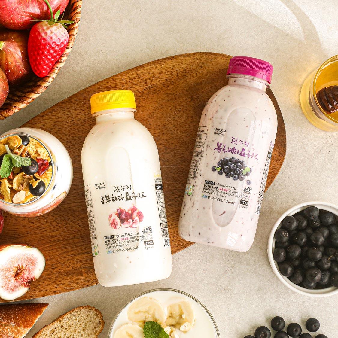 지원목장 수제 요구르트 2.5L